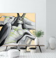 Sunbathing duo, 140 x 130 cm