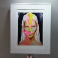 White hair girl  ( + touch of color ) II. , formát A3