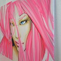 Quantum leap girl , 100 x 120 cm / special print /