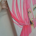 Quantum leap girl , 100 x 120 cm / special print /