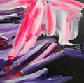 Happy strokes, 150 x 120 cm