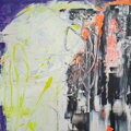 Mystic black&white, 150 x 120 cm