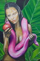 Eva in the jungle, 91 x 61 cm