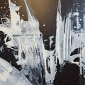 White motion, 140 x 160 cm 