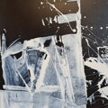 White motion, 140 x 160 cm 