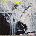 White on black, 140 x 160 cm
