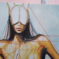 White snake wisdom, 100 x 90 cm / s pozlacovaním /