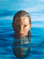 Depths of lake / Mirror game 200 x 150 cm