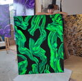 Greenmotion_ ease and flow, 150 x 120 cm