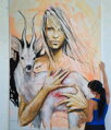 Love,beauty & blood, 240 x 170 cm