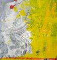 Yellow & red, 150 x 120 cm
