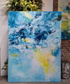 Into the blue, 200 x 150 cm