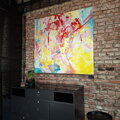 Positive explosion, 140 x 160 cm