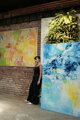 Into the blue, 200 x 150 cm