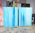 Slow wave II.,  165 x 120 cm