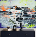 Mystic black&white, 150 x 120 cm