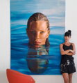 Mirror  game I., 91 X 61 cm
