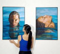 Water game, 91 x 61 cm