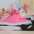 Black & bloom , 150 x 160 cm