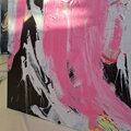 Black & bloom , 150 x 160 cm