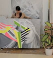 Break in perception, 110 x 150 cm