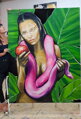 Eva in the jungle , 170 x 130 cm