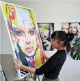  GIRL _B , 91 x 61 cm