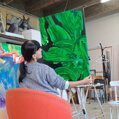 mini _ green , 90 x 60 cm