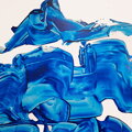 Slow wave, 175 x 220 cm