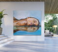 Mirror game, 160  x 180 cm