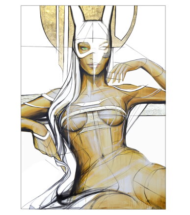 Super limited edition of  " On the throne"