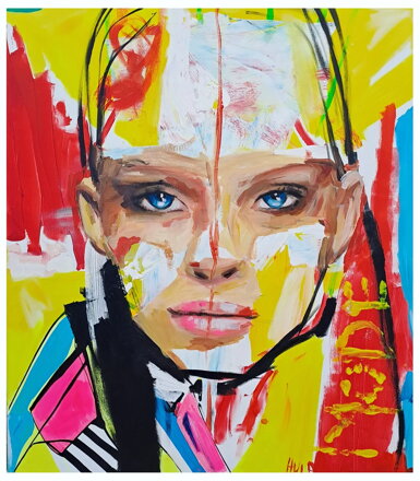 Girl_B., 90 x 80 cm
