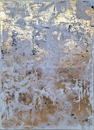 Golden light, 150 x 120 cm