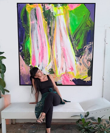 My color source, 165 x 155 cm