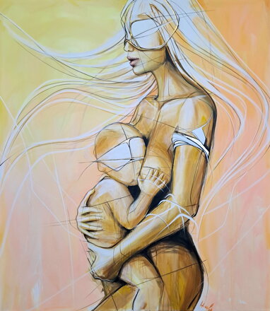 Mother, 160 x 140 cm
