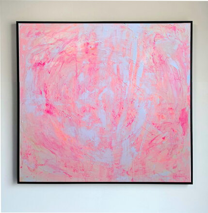 Soft pink, 140 x 160 cm
