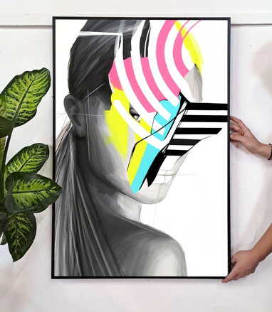 Positive break, 91 X 61 cm