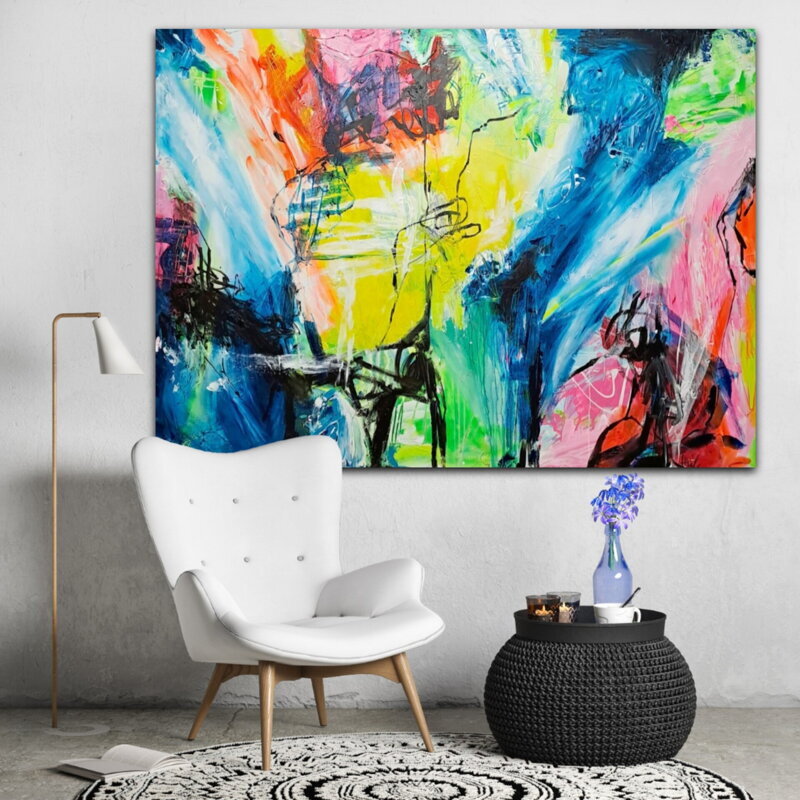 Good mood day, 130 x 170 cm