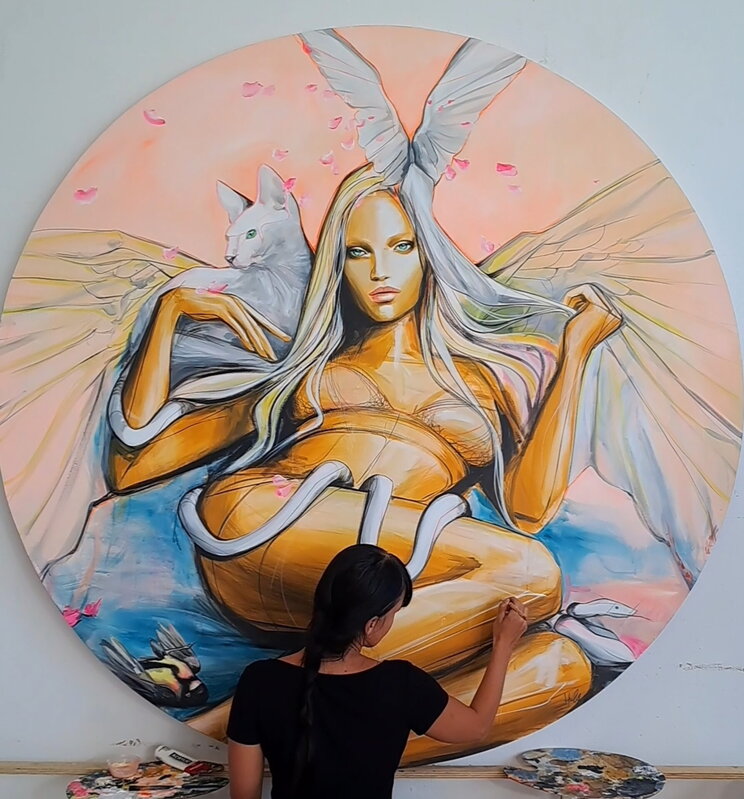 Angel of Now, priemer 190 cm