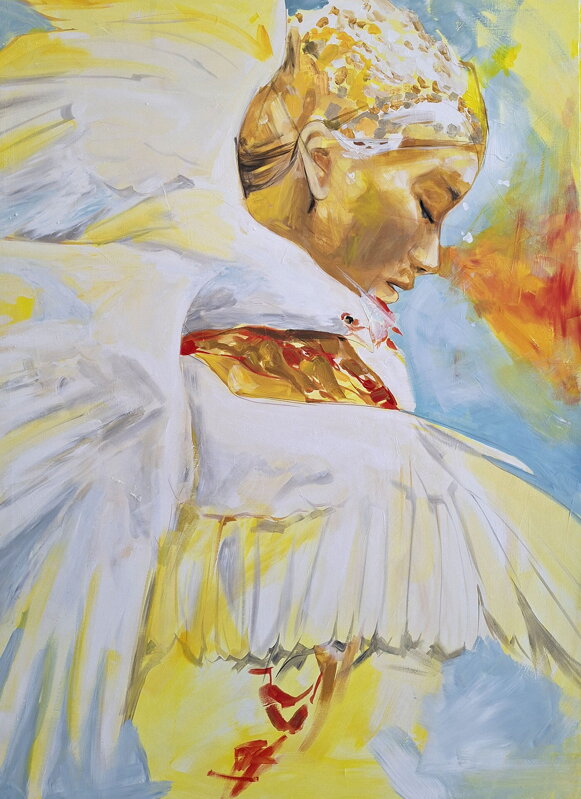 Calm freedom, 165 x 125 cm