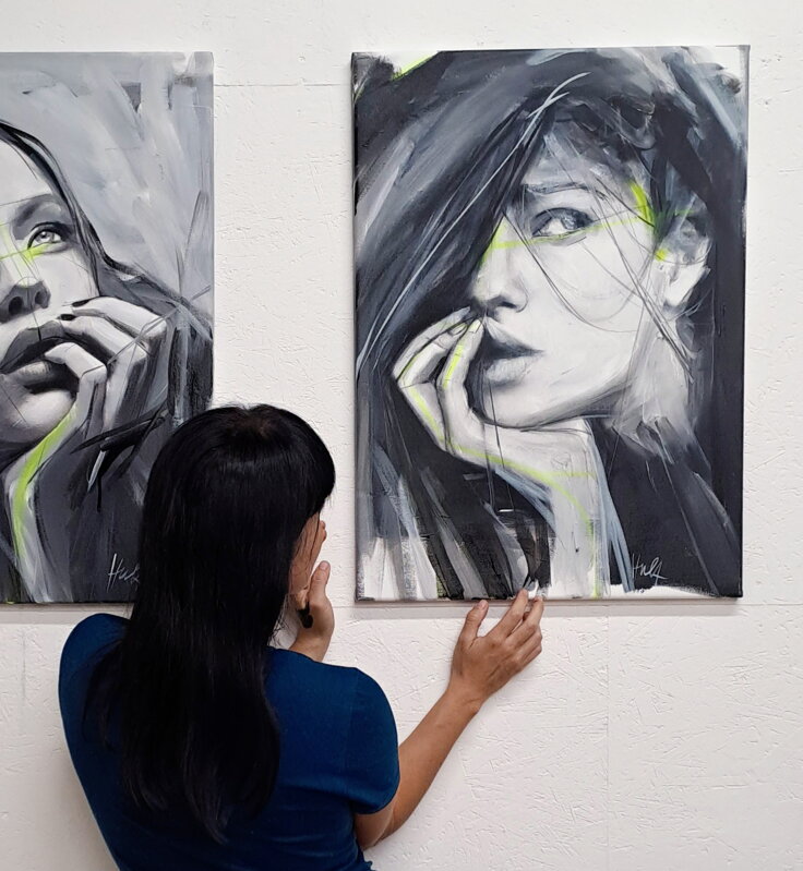 Lost in dreams, 70 x 50 cm