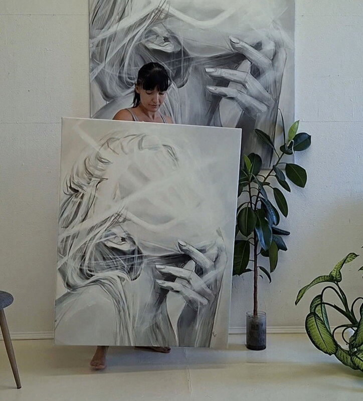 Inner Vision , 110x90 cm  / printová verzia originálu /