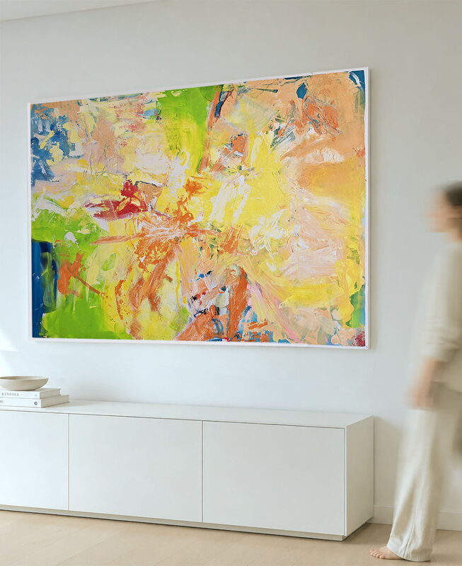 Where joy begins, 200 x 150 cm